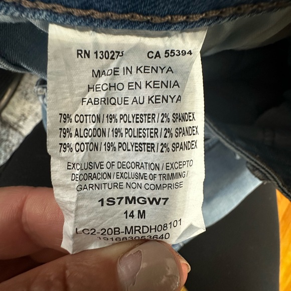 Lee Women's Classic Blue Jean Shorts - Picture 9 of 10